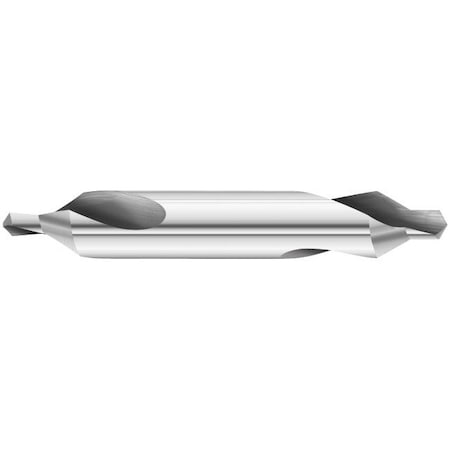 Fullerton Tool 2-Flute - 118 Degree Cam Relieved Pilot Point - 2305 Center Drill, TIALN, RH Spiral, Cam Relieved,  23000